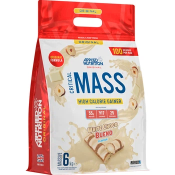 Гейнер Applied Nutrition Critical Mass Original 6000 г, White Choco Hazelnut
