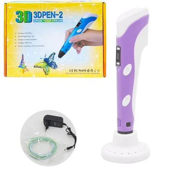 Набор 3D-ручка в коробке (фиолетовый) MIC Y9910