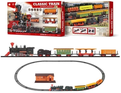 Залізничний набір Trifox на батарейках 26 елементів (5901353118150)