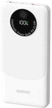 УМБ Dudao K12 10000 mAh 22.5W White (6976625333875)