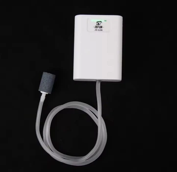 Аккумуляторный компрессор для аквариума JSFUN JS 1106, 1500mAh, 0.5W, аэратор для аквариума с аккумулятором