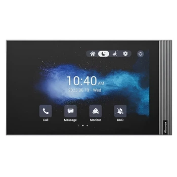 Видеодомофон 8” WiFi Akuvox S563W Black SIP Android с Bluetooth (00-00002332)