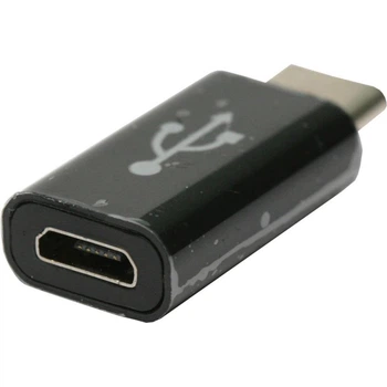 Переходник PowerPlant micro USB to Type C