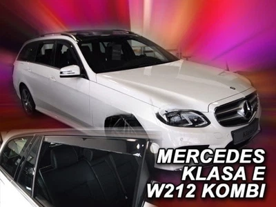 Дефлекторы окон ветровики Mercedes E 212 5D Combi 09-16 вставные 4шт Heko Мерседес Е АМ0022816