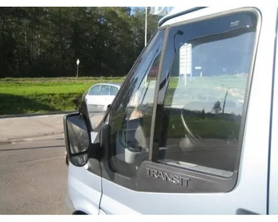 Дефлекторы окон ветровики Ford TRANSIT 2D 06-13 вставные 2шт Heko Форд Транзит АМ0032875