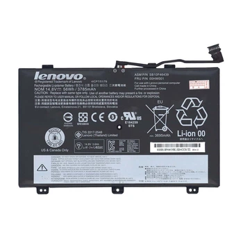 Аккумулятор для ноутбука Lenovo ThinkPad S3 Yoga SB10F46439 , 3785mAh