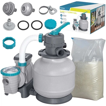 Pompa piaskowa filtrująca do basenów Bestway 8327 l/godz (58499)