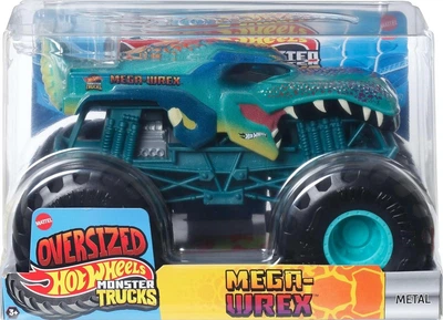 Монстр-трак Хот Вилс Мега-Рекс 1:24 Hot Wheels Monster Truck Mega-Wrex (JDR03)