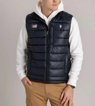Мужской жилет U.S.POLO ASSN утепленный XXL черный