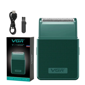 Электробритва VGR V-376 GREEN зеленая