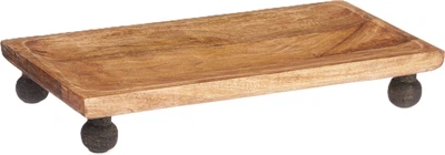 Підставка для вазонів Giftdecor на декоративних дерев'яних ніжках 40 x 20 см (8430852898500)