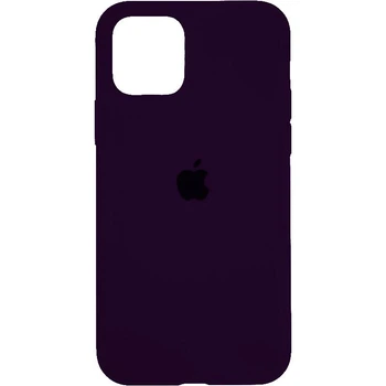 Чохол Avantis силіконовий Full Silicone Case for iPhone 11 Pro Max Dark Purple (з MagSafe)