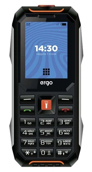 Мобільний телефон ERGO E182 Dual Sim Black orange (7216419)