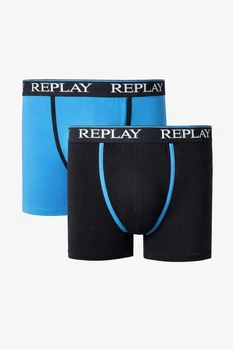 Анатомічні труси боксери Replay Style01 2-Pack Блакитний XL 11552453
