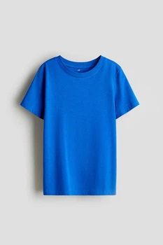 Футболка H&M базова для хлопчика 10-12 зріст 146-152 синя