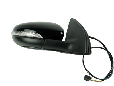 Зеркало в сборе правое для Volkswagen Golf 6 2009–2012, чёрный цвет, 6 PIN