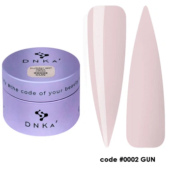 DNKa Builder Gel Light Універсальний трифазний гель #0002 Gun, 30 мл
