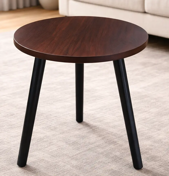Приставной журнальный прикроватный столик Modern Table наддиванный 40х40см (MT-7811) Black