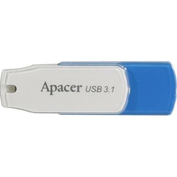USB флеш накопитель Apacer 64GB AH357 Blue USB 3.1 (AP64GAH357U-1) Apacer AP64GAH357U-1 911812
