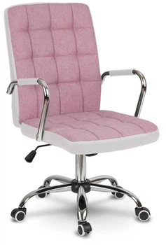 Офісне крісло Sofotel Benton 2457 Рожево - біле (5908220478751)