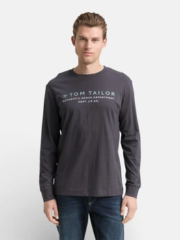 Лонгслів чоловічий Tom Tailor 1047769-10899 2XL Tarmac Grey (4069402364253)