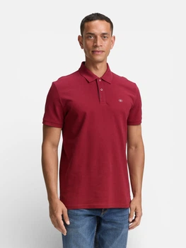 Поло длинное мужское Tom Tailor 1031006-35930 M Deep Red (4069402299340)