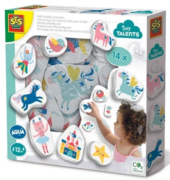 Ігровий набір для купання Ses Казкові персонажі у ванні 14 шт (13079 30794) (8710341130794)