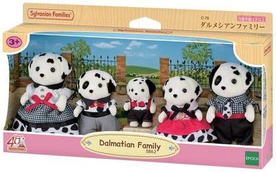 Zestaw Sylvanian Families 40 rocznica: Rodzina Dalmatyńczyków 5862 (5054131058626)