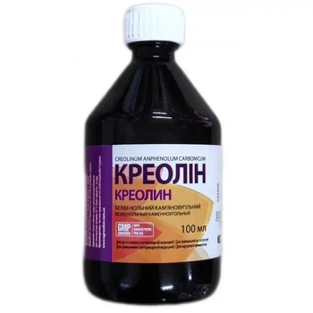 Креолин раствор для дезинсекции и дезинфекции помещений, 100 мл