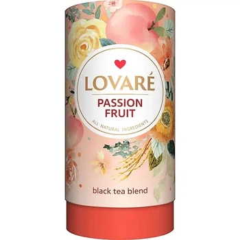 Чай Lovare страстный фрукт 80 г к/б