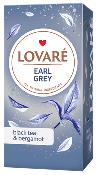 Чай Lovare Earl Grey 24 пакетика