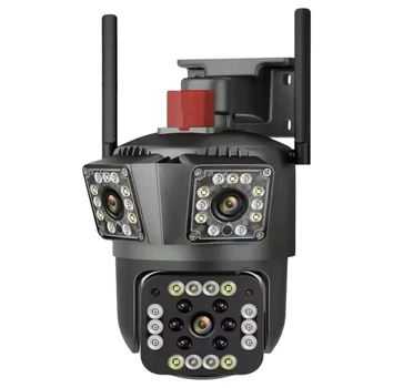 Камера відеоспостереження вулична SIM Solar ptz 6MP SD39 Camera Чорна