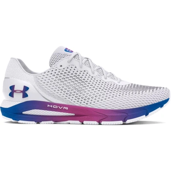 Кроссовки беговые женские Under Armour HOVR SONIC 4 COLORSHIFT бело-сине-розовые 36.5 3025224-100