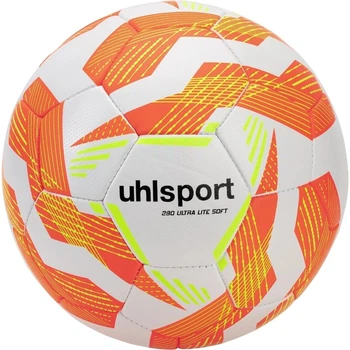Футбольный мяч облегченный Uhlsport ULTRA LITE SOFT 290 бело-оранжево-желтый Размер 3 1001773 01
