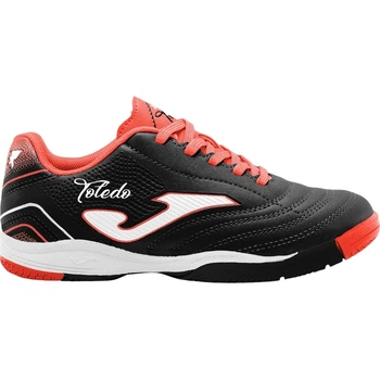 Футзалки (бампы) детские Joma TOLEDO черно-красные 33 TOJS2601IN