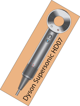 Фен Dyson Supersonic HD07 Prussian Blue/Rich Copper