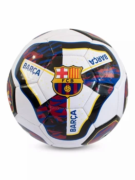 М'яч футбольний FC Barcelona Розмір 5 ламінований бордово-білий (3514)