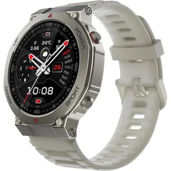 Смарт-годинник Black Shark GS3 Ultra Silver AMOLED захищений (MIL-STD) 5ATM, двохчастотний GPS, розмова по Bluetooth, металевий корпус, скло Corning Gorilla (BS-W2415)
