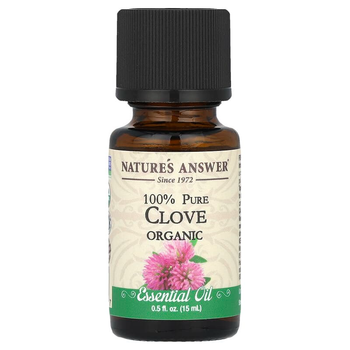 Органическое эфирное масло гвоздики Nature's Answer "Clove Organic Essential Oil" (15 мл)