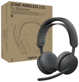 Słuchawki Logitech ZONE Wireless 2 ES Graphite (981-001503)