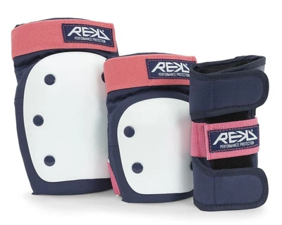 Комплект защиты REKD Saver Heavy Duty Blue-Pink р.XS (zh8121)