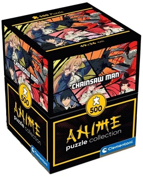 Пазл Clementoni Cubes Anime Chainsaw Man 500 елементів 35607 (8005125356072)
