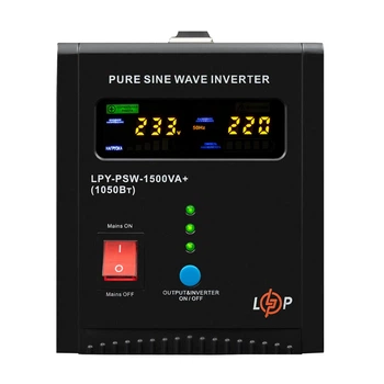 ИБП LogicPower LPY-PSW-1500VA+ (1050Вт) 10A/20A с правильной синусоидой