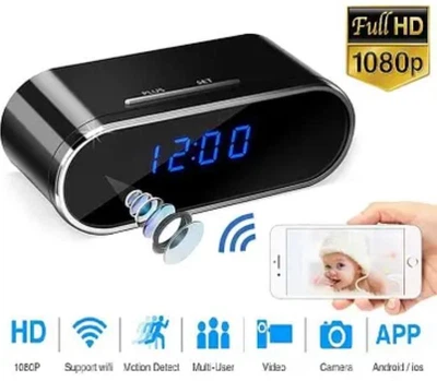 WiFi IP мини-камера HDlivecam, скрытая в часах с аккумулятором в комплекте