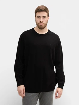 Джемпер мужской Tom Tailor 1044797-29999 3XL Black (4068127167354)