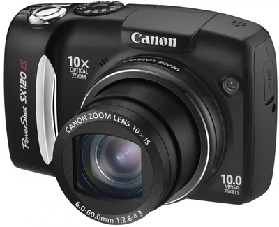 Фотоаппарат Canon PowerShot SX120 IS Black - Б/У