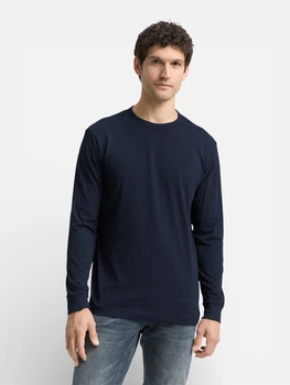 Лонгслів чоловічий Tom Tailor 1048597-10668 XL Sky Captain Blue (4069402763193)