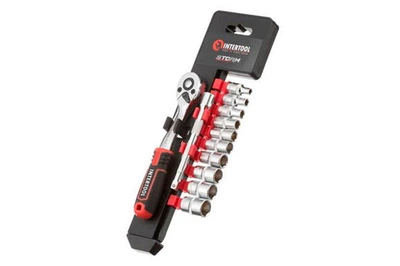 Набор инструмента на планке Intertool 1/4" x 12 ед. Storm (ET-8012)