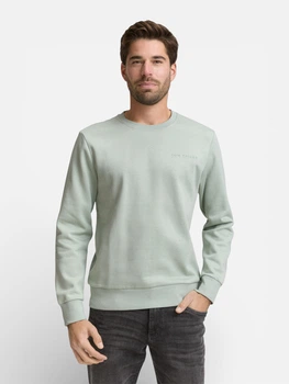 Світшот чоловічий Tom Tailor 1048603-12792 L Soft Greyish Green (4069403276142)