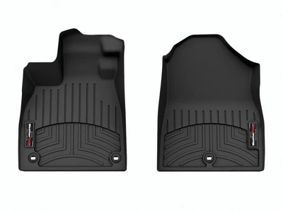 Автомобильные коврики в салон Weathertech на Honda Pilot 23- передние черные Хонда Пилот WT0033282